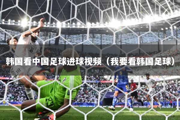 韩国看中国足球进球视频（我要看韩国足球）